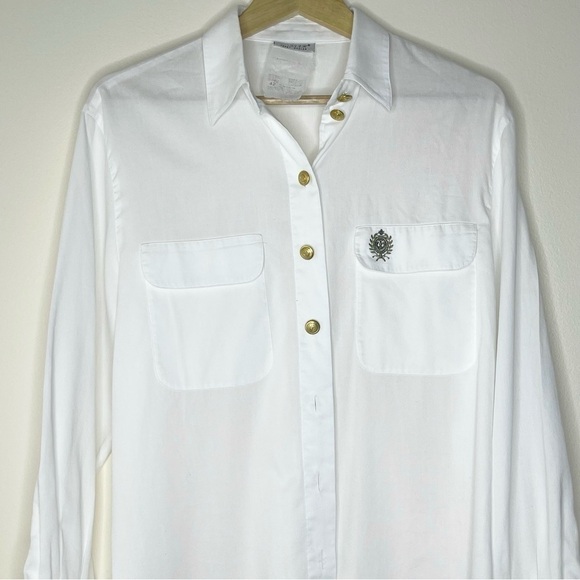 HORST Basler White Vintage Button Up Shirt US L - Picture 3 of 9